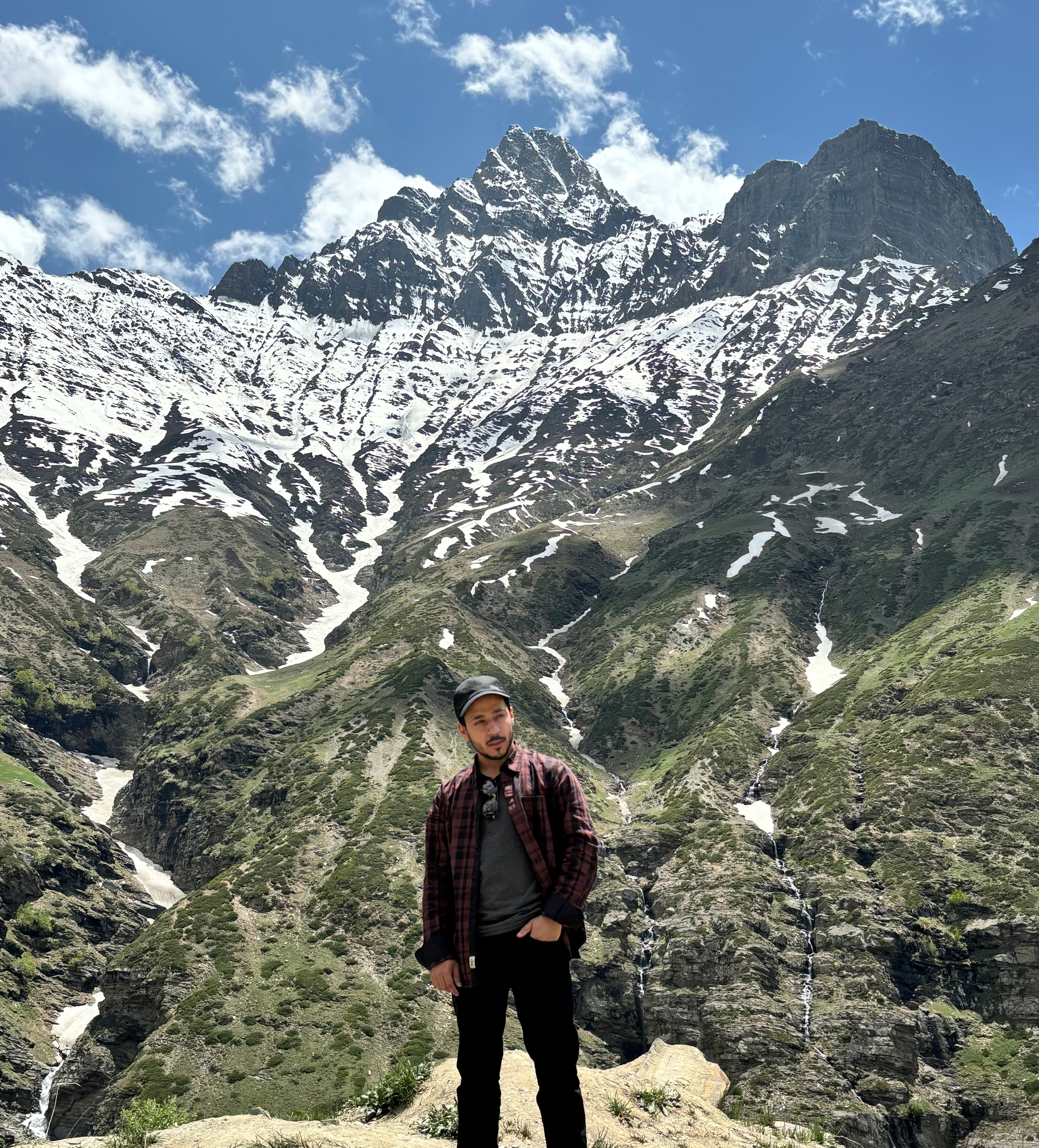 A photo of me in Manali, Himachal Pradesh, India